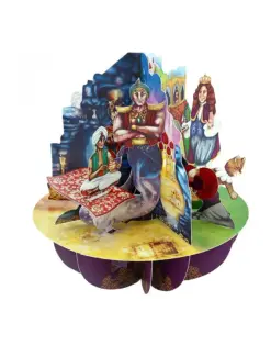 Alternative view от Картичка Aladdin, Puss In Boots, And Pinocchio, Pirouettes, Santoro