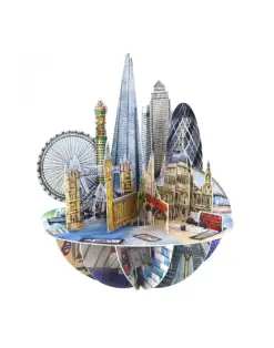 Alternative view от Картичка London, Pirouettes, Santoro