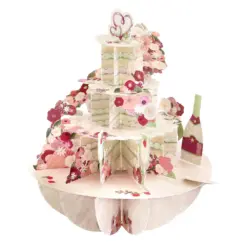 Картичка Cut the Cake Pirouettes Santoro бр 1