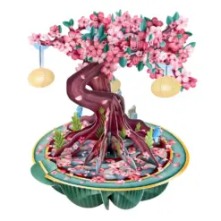Картичка Cherry Blossom Pirouettes Santoro