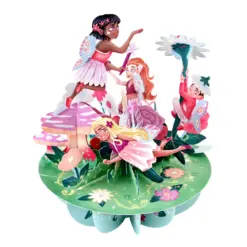 Картичка Fairy Garden Pirouettes Santoro