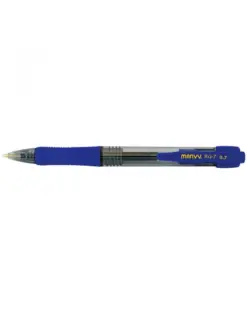 Alternative view of Гел химикалка авт., RG7 грип 0.7 мм, синя, Uchida Marvy