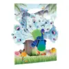 Картичка Peacock Swing Cards Santoro бр 1
