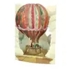 Картичка Hot Air Baloon Swing Cards Santoro бр 1