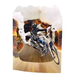Картичка Motorbike Swing Cards Santoro бр 1