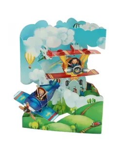 Alternative view от Картичка Planes, Swing Cards, Santoro