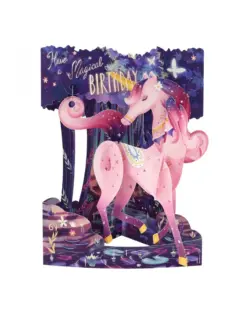 Alternative view от Картичка Magical Birthday - Unicorn, Swing Cards, Santoro