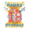 Картичка 18 Happy Birthday Swing Cards Santoro