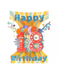 Alternative view от Картичка 18 Happy Birthday, Swing Cards, Santoro