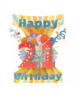 Alternative view от Картичка 21 Happy Birthday, Swing Cards, Santoro