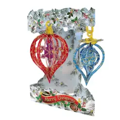 Картичка Baubles Christmas Swing Cards Santoro бр 1