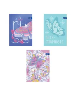 Alternative view от Тетрадка А4, мат/UV Butterfly, 60+2 л.ред, 70 г/м2, Spree_, каш 30