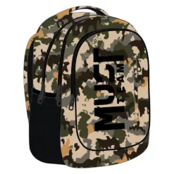 Раница с 3 ципа Camo 43x32x18 Must бр 1